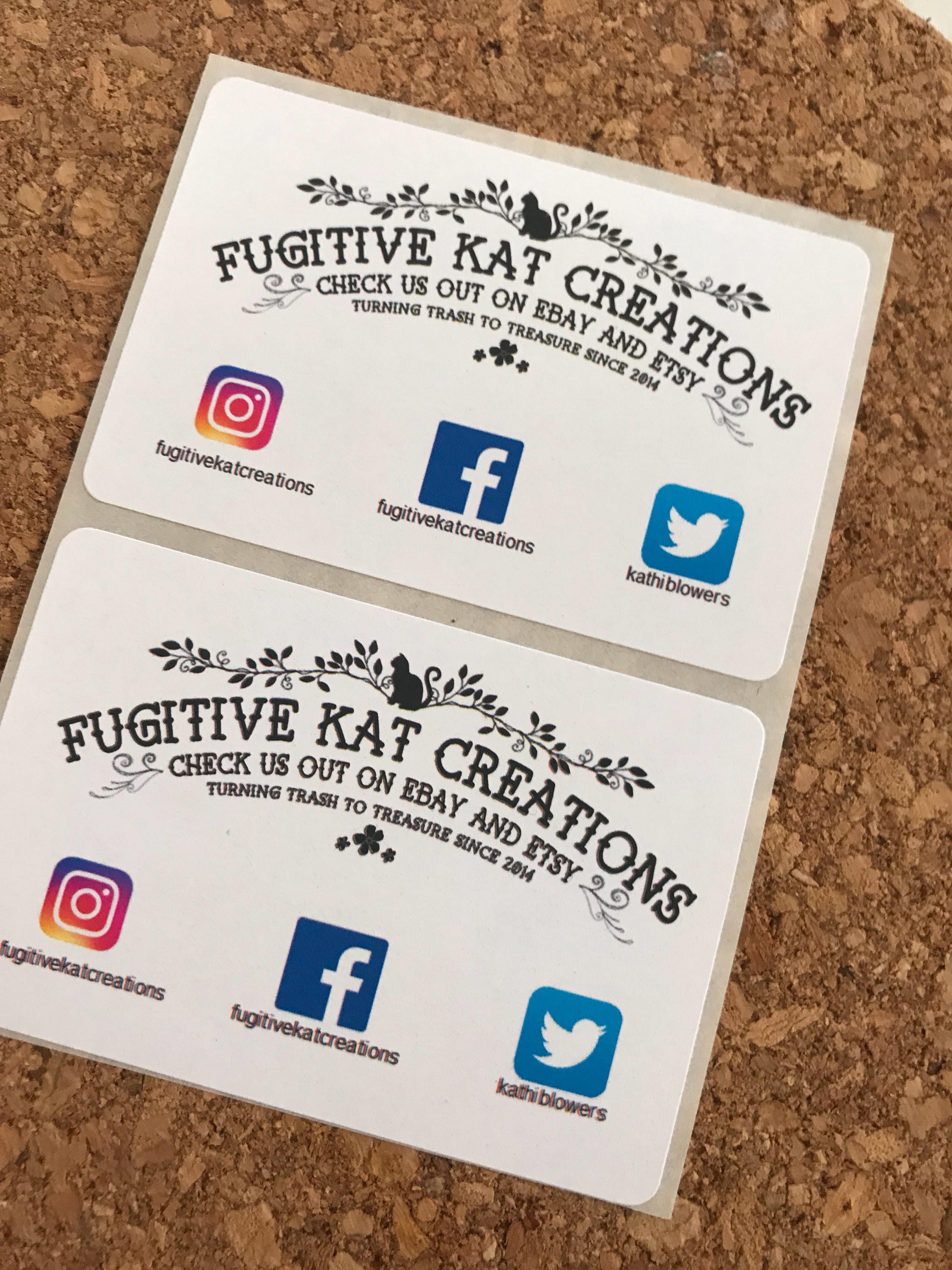 Packaging stickers for boxes labels for your packaging custom Etsy