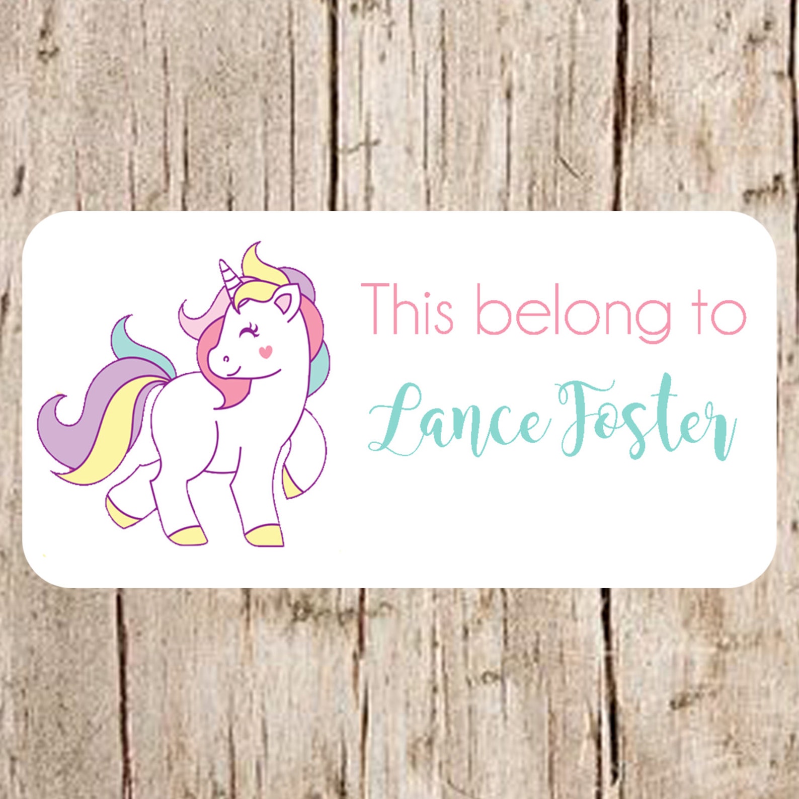 Unicorn name. School for gifted unicorns.