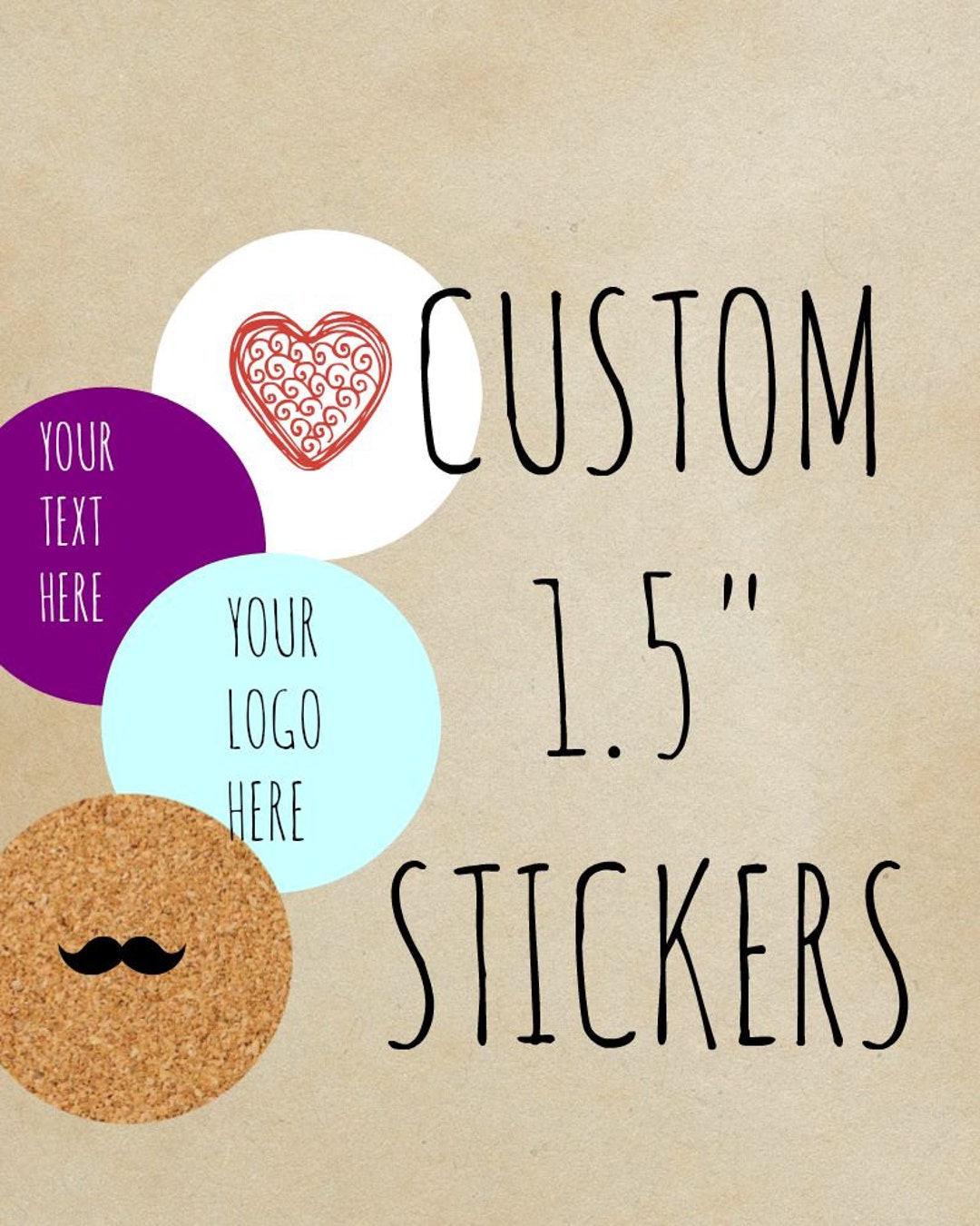 Custom Stickers, Custom Labels, Product Labels ,lip Balm Labels
