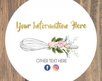 Custom logo, logo design , custom labels, custom stickers , bakery labels ,cake stickers ,bakery logo labels,custom stickers, personalized