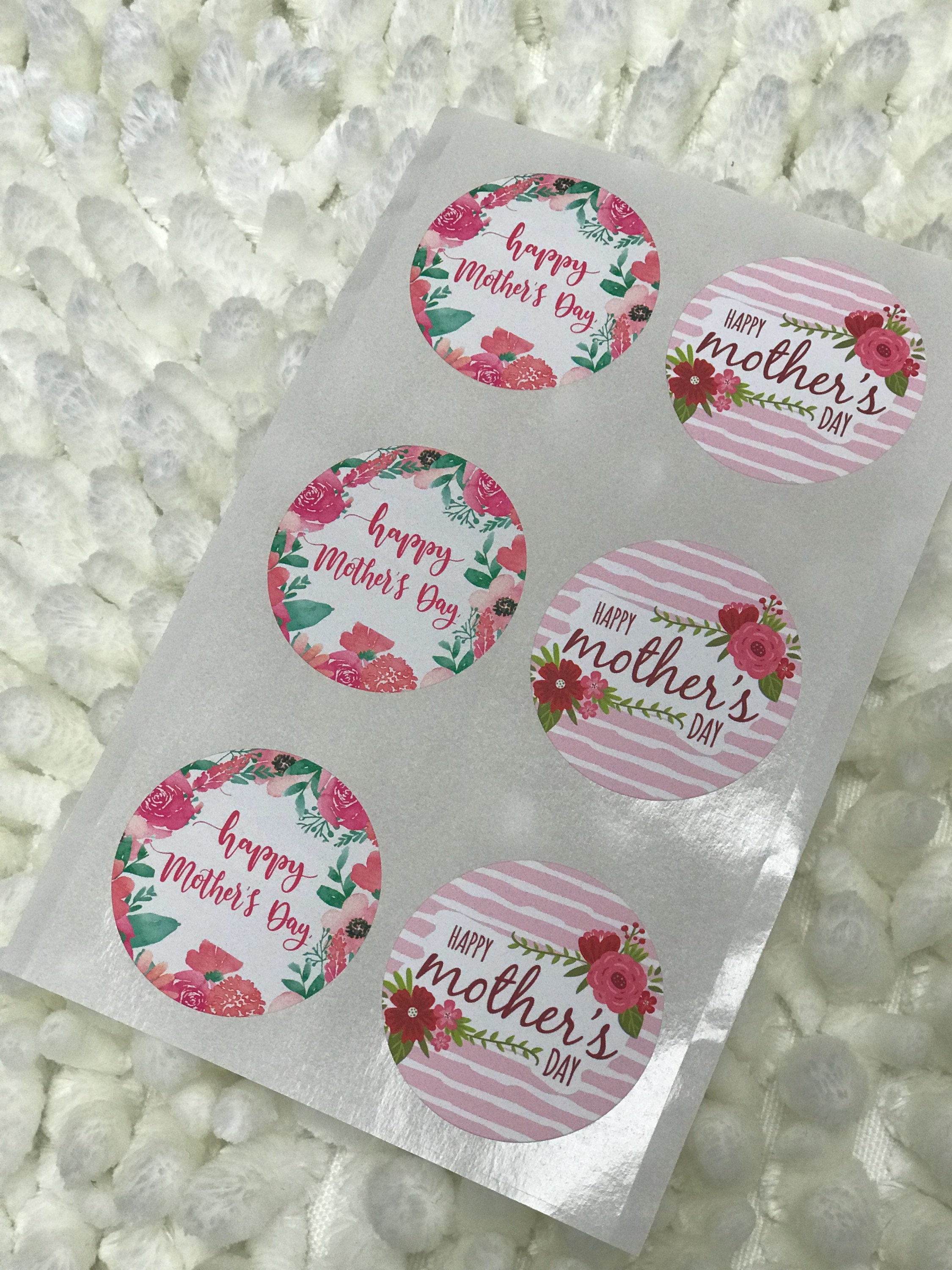 Happy Mother's Day Stickersmothers Day Labels Labels | Etsy