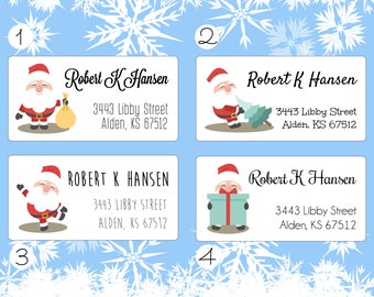 Christmas Return address labels,label sticker,custom Christmas return address label,mailing sticker,address label,affordable address labels.