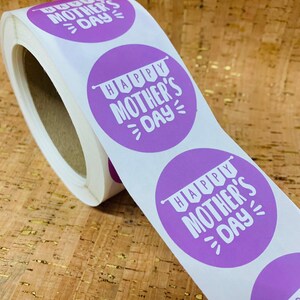 Purple Mothers day labels, mothers day stickers, labels, stickers, Happy Mothers&#39; day labels,happy mother&#39;s day stickers, happy mother&#39;s day
