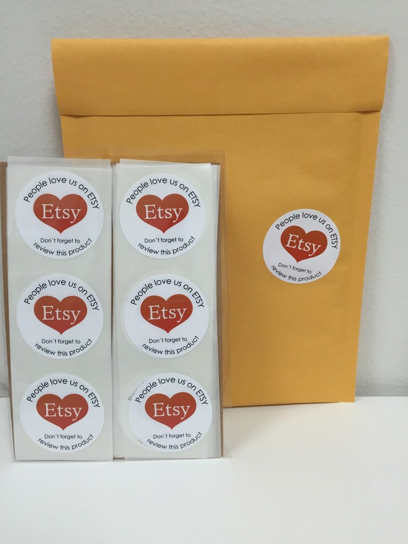 Etsy Review Stickers Custom Labels Etsy Stickers Etsy Etsy