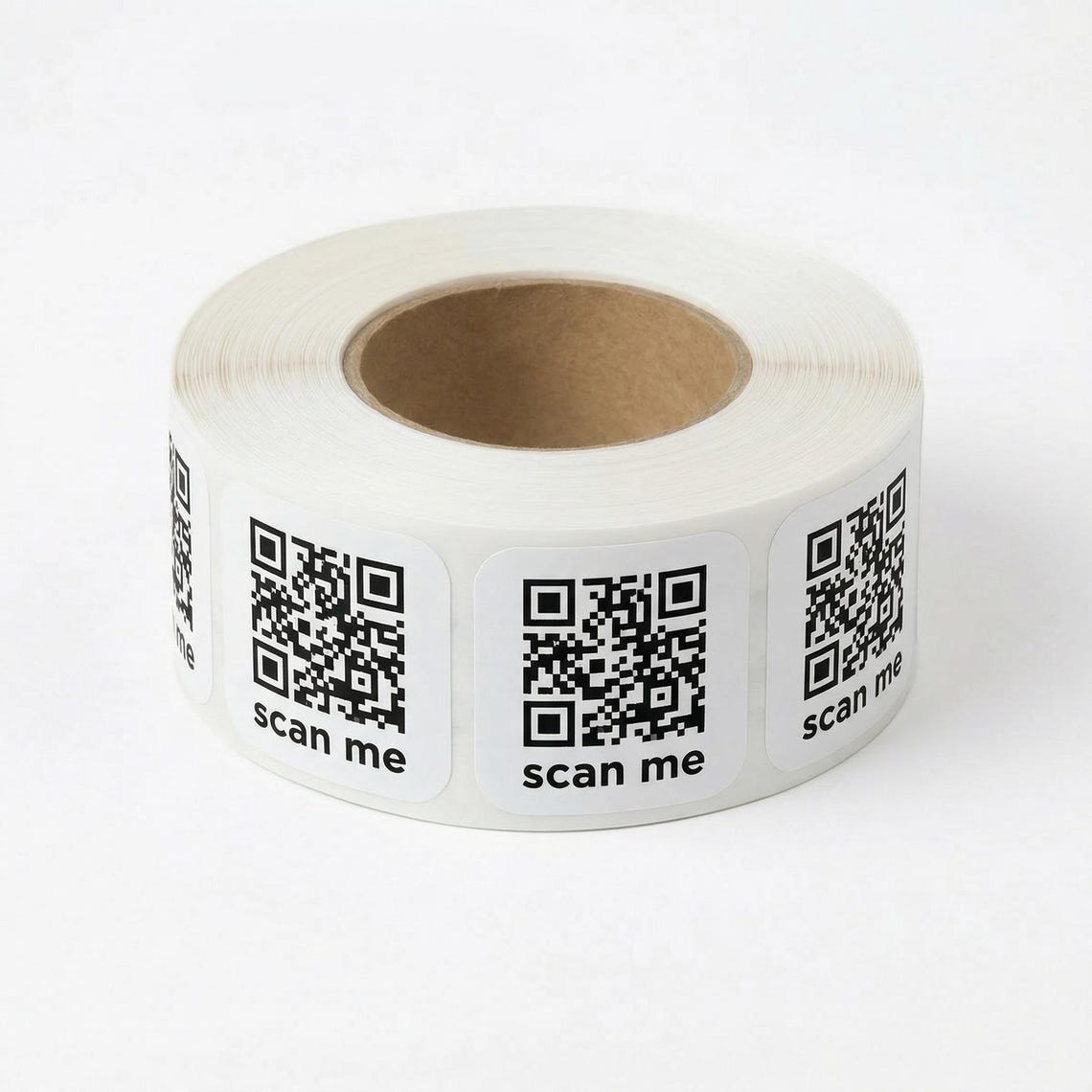1x1 Square Label Rounded Corners – Glossy Paper Stickers – Custom ...