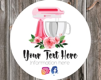 Circle Custom labels, custom stickers,logo labels, logo stickers , custom made labels, logo design , custom stickers , bakery labels ,