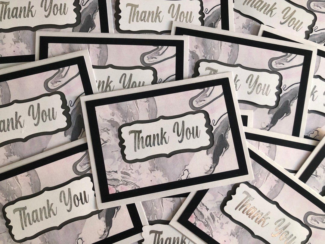 Thank You Cards, Say Thank You, Thanks a Lot, Handmade Thank You Card ...
