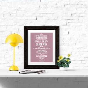 1 Peter 5:10 8x10 Printable