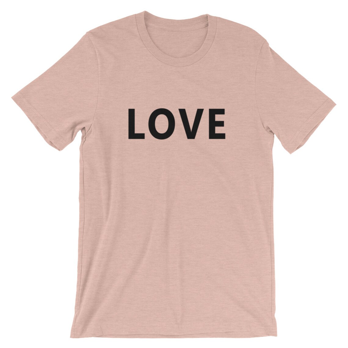 LOVE one word tees encouraging tshirts empowering Etsy