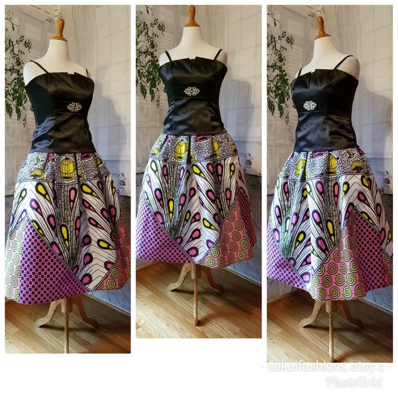 African Clothing Maxi Skirt Dress Made to Order - Etsy