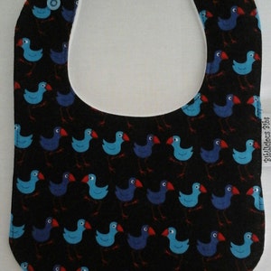 Baby Bib Pukeko image 1