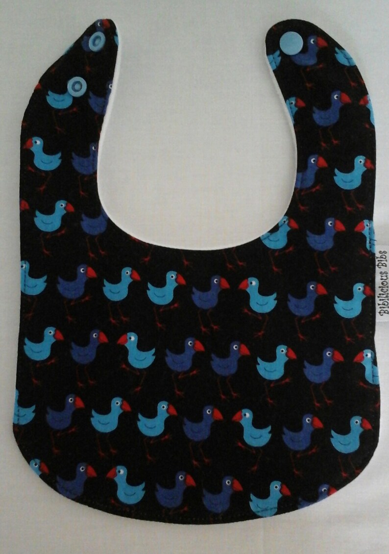 Baby Bib Pukeko image 1