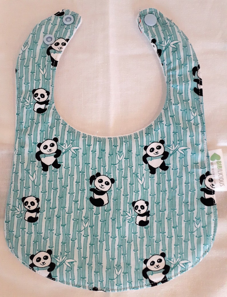 Baby Bib Panda image 1