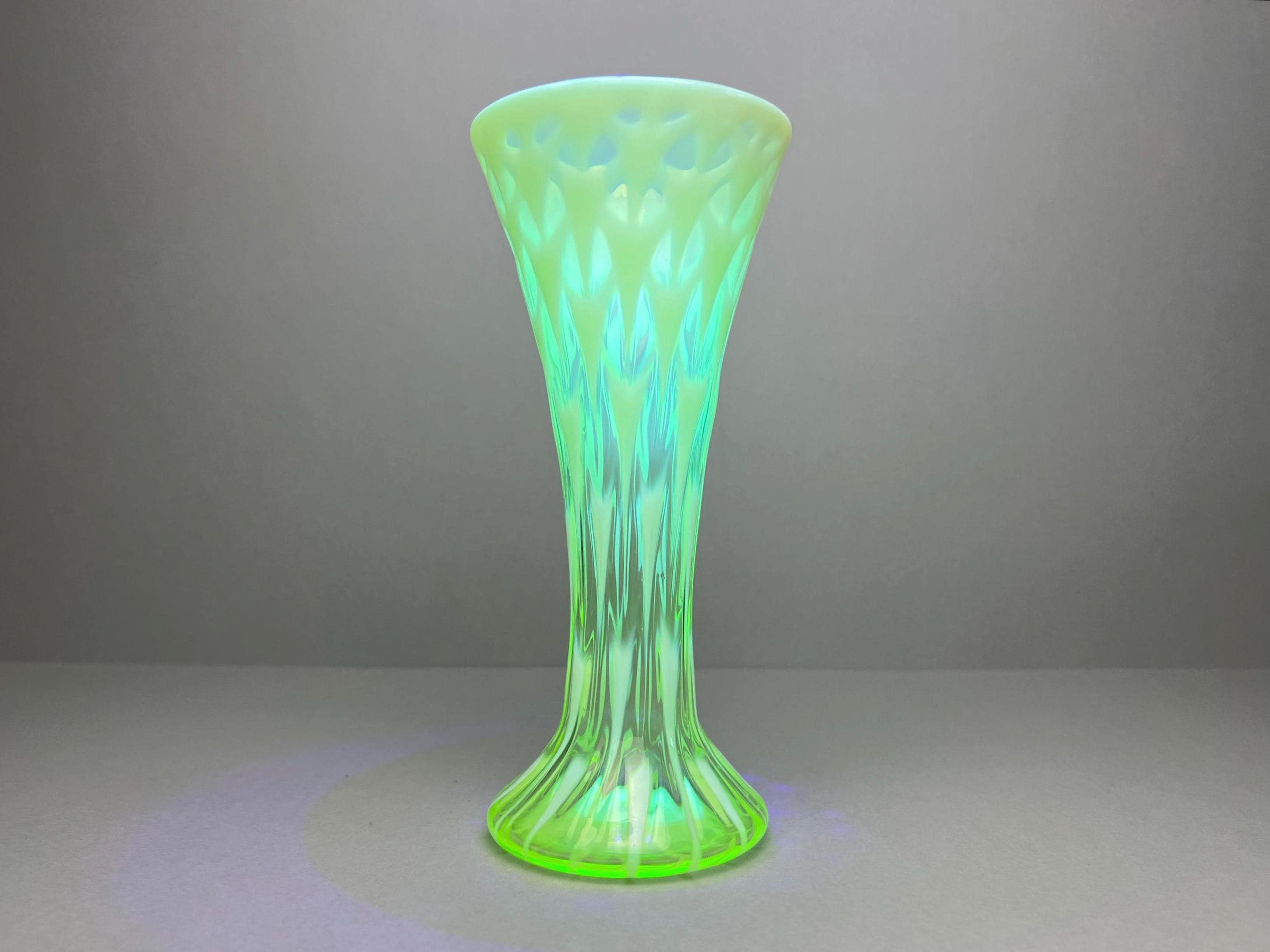 John Walsh Vaseline Glass - Etsy
