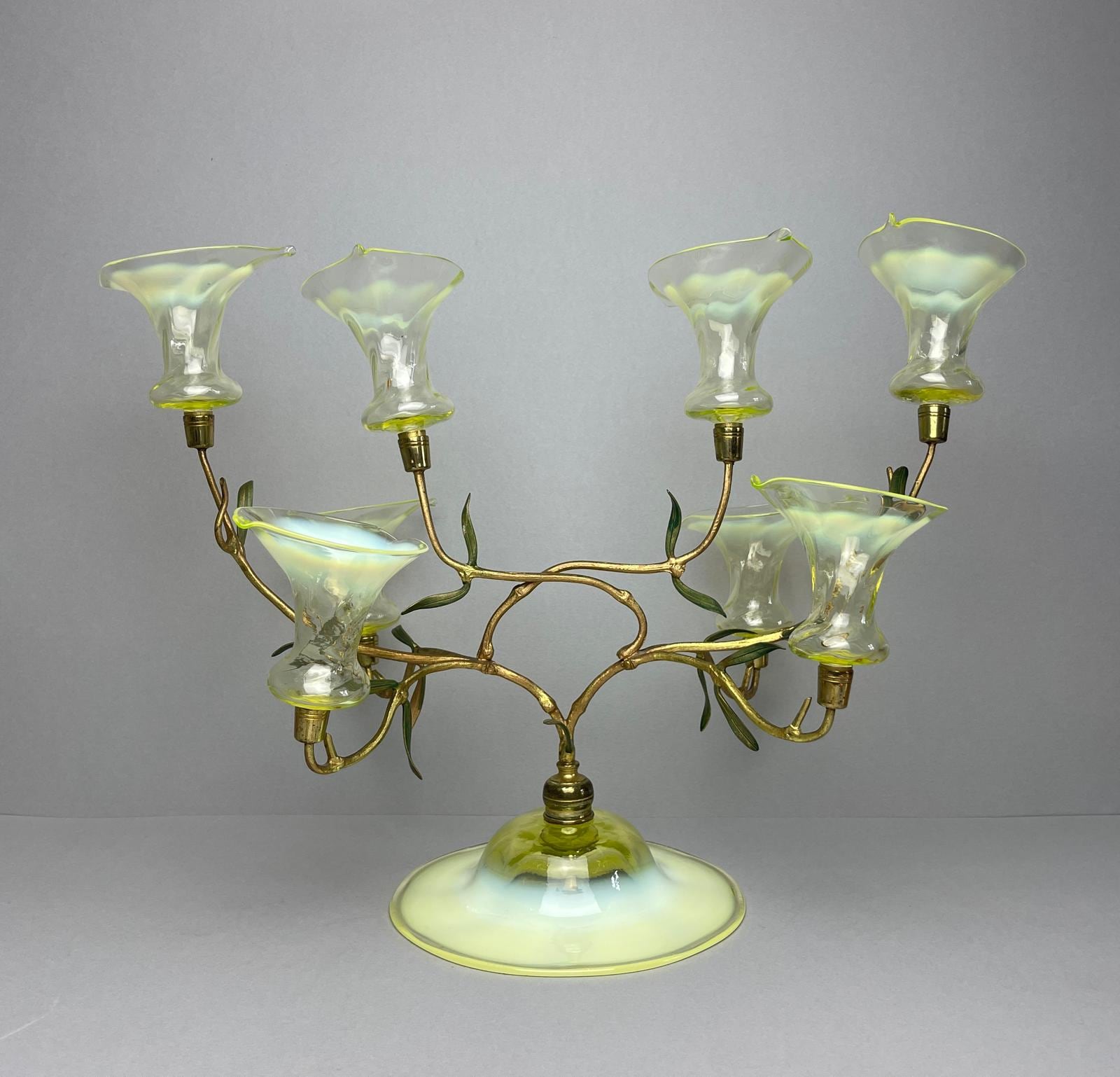 John Walsh Vaseline Glass - Etsy