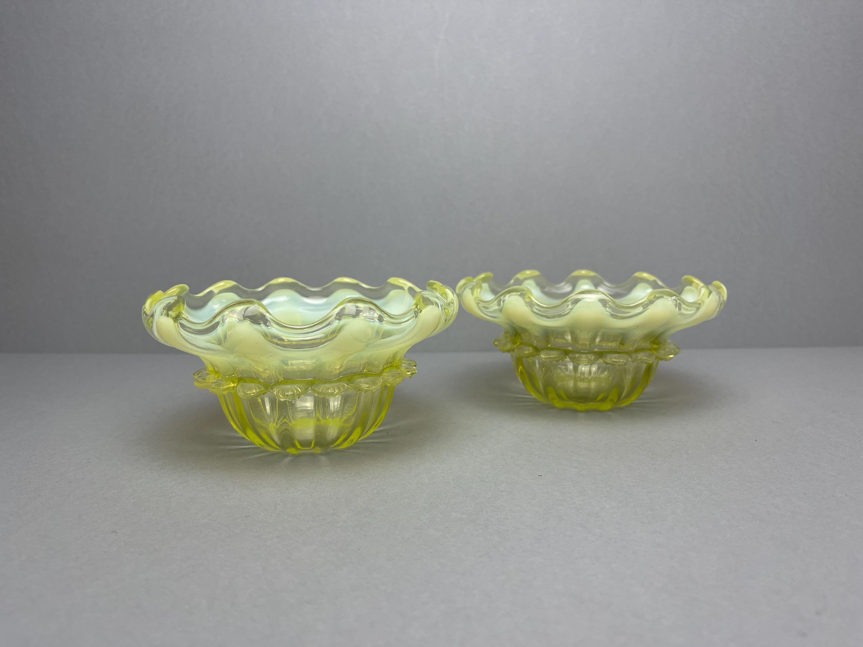 John Walsh Vaseline Glass - Etsy