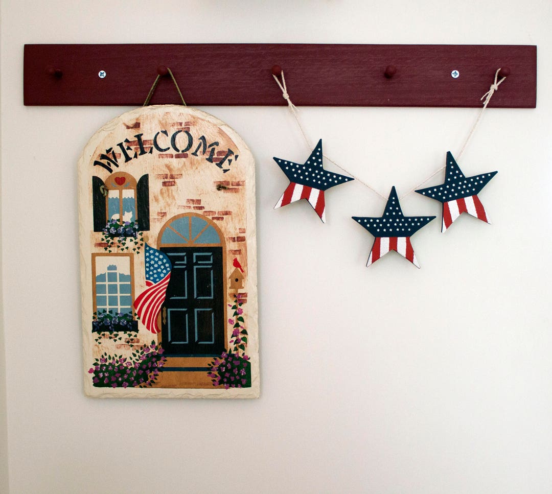 Hanging Peg Rack Etsy