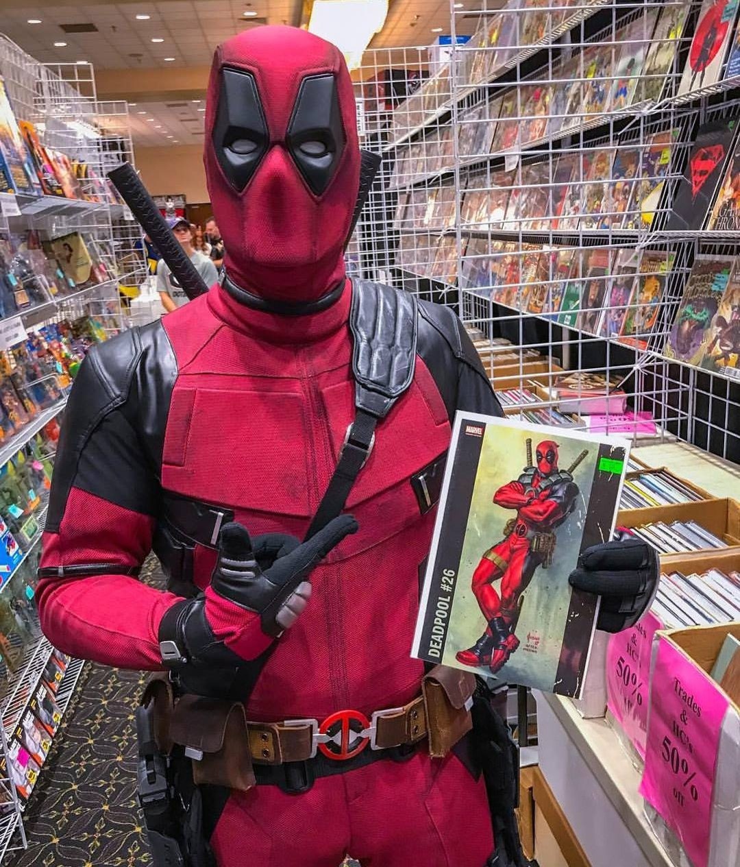 Cosplay of the Day: This Deadpool Doesn't Need a Stinkin' Mask