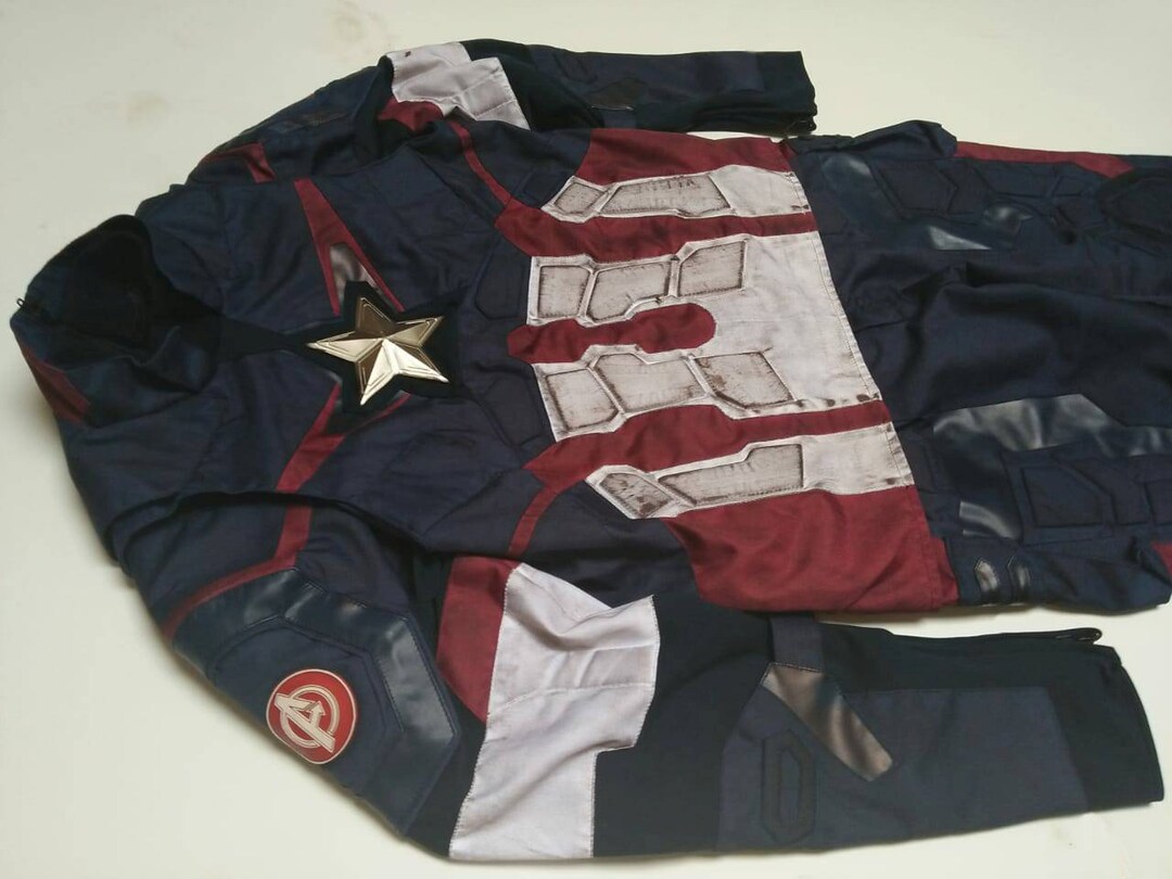 Age of Ultron Captain America Costume Suit replica : - Etsy