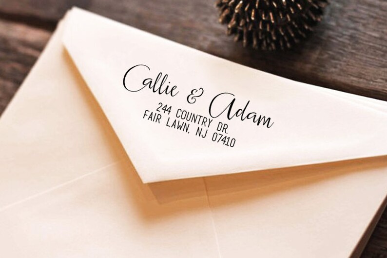 Custom Stamp Address Stamp Custom Return Address Stamp Personalized Stamp Self-Inking Address Stamp