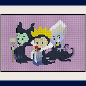 Little babiesCross Stitch Pattern, BOGO,Villains Cross Stitch, PDF counted  cross stitch pattern,R082