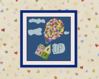 Схема вышивки крестом «Домик», BOGO, Схема вышивки крестом PDF,R171