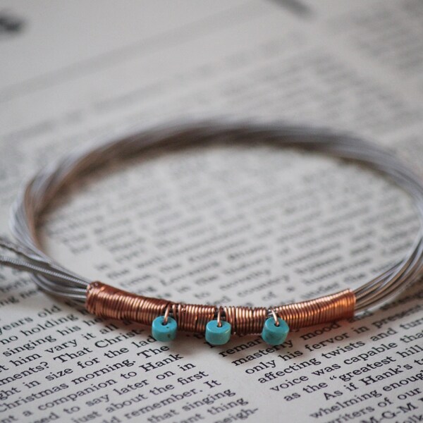 Guitar String Bracelets Etsy