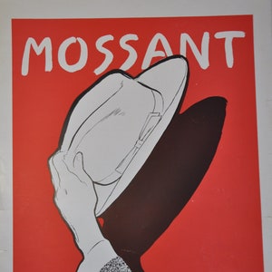 Cartel publicitario francés, cartel vintage de mediados de siglo de 1950, decoración vintage roja, publicidad francesa, arte de revista vintage, licor Dubonnet