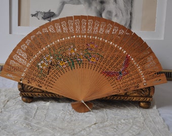 folding hand fan sticks