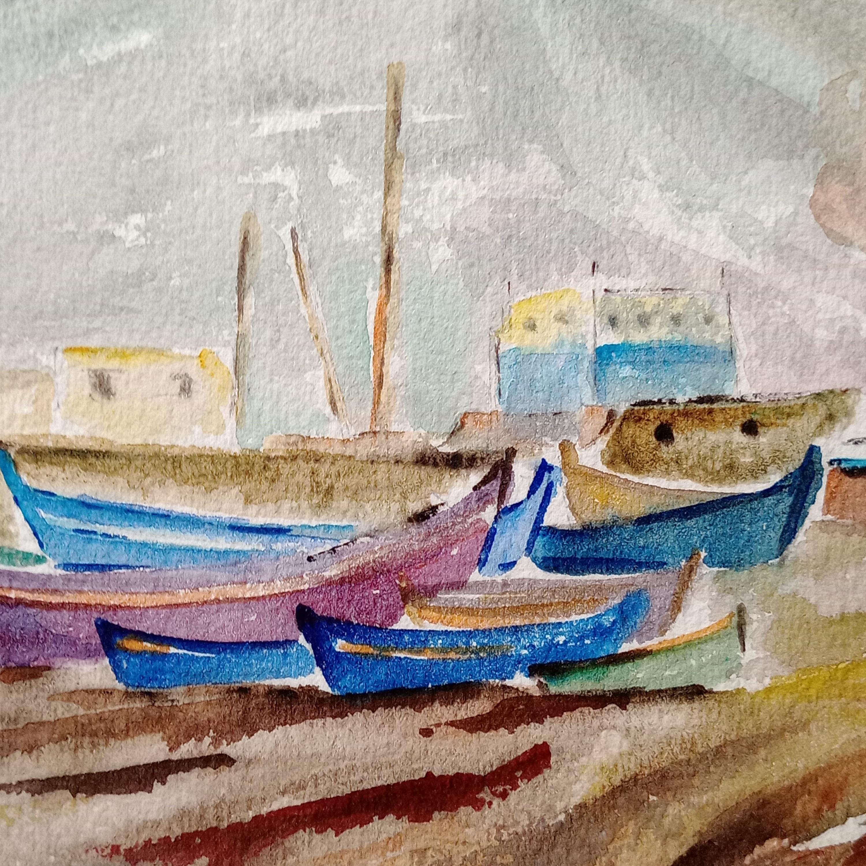 フランス　水彩画　ヴィンテージ il_fullxfull.6678373451_932k.jpg