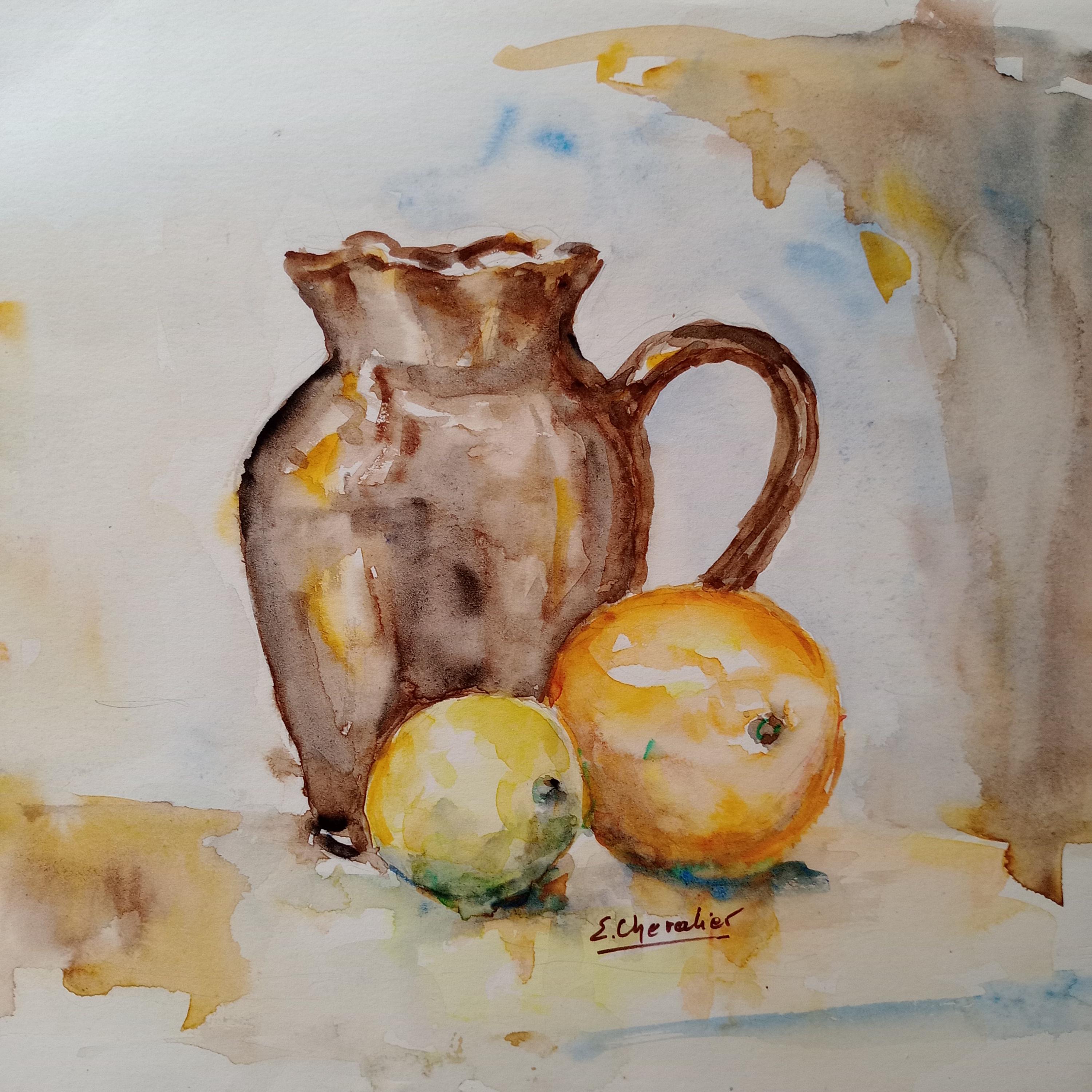 アンティーク　絵　水彩画　果物　antique フランス アンティーク 絵 水彩画 果物 antique フランス - メルカリ