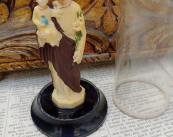 ヴィンテージの木彫り聖母マリア像：スペインの宗教的聖地 - Etsy 日本