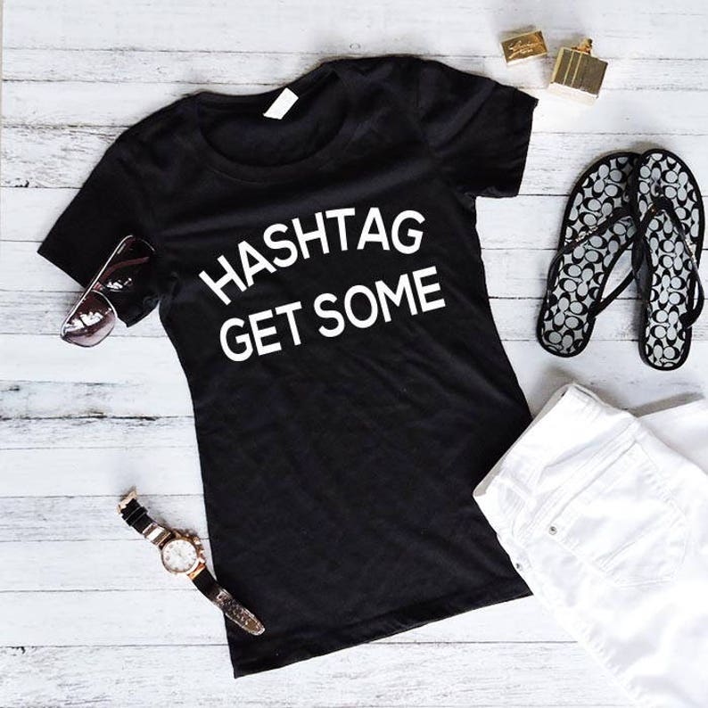 Workout Shirt Hashtag Get Some Tacos Shirt Funny Shirts Workout Shirt Fitness T Shirts Shirts With Sayings- Workout Tank Top