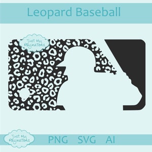 Baseball PNG  | Leopard Baseball png | Cheetah Baseball png | Digital Design | 300 dpi | Png | SVG | AI | Dtf