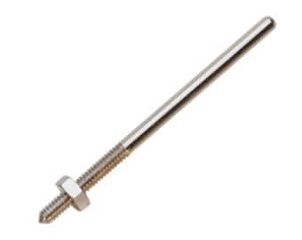 Threaded Mandrel, with Nut, 3/32 Inch | BRS-277.10