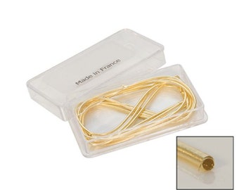 Yellow Gold French Wire, 1.20 Millimeters, 1 Meter | BDS-412.05