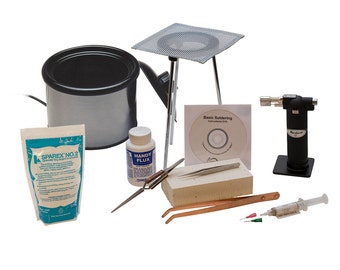 Jewelry Soldering Kit Tools and Supplies to Make & Repair Jewelry Solder  Set 