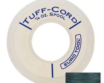 Tuff-Cord Beading Cord, Teal, Size 5, 33 Yards | BDC-514.05