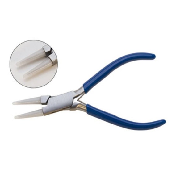 Round Nose Nylon Tipped Pliers, 5-1/2 Inches PLR-827.50 