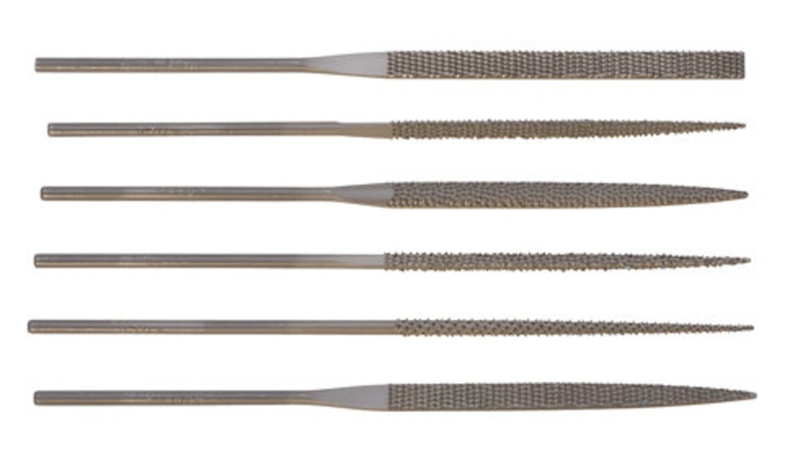Deluxe European Wax Needle Files Set of 6 FIL905.00 Etsy