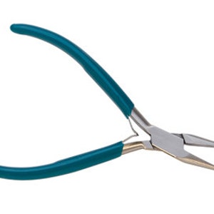 Teal Slimline Plier, Chain Nose Pliers, 4-1/2 Inch | PLR-255.00