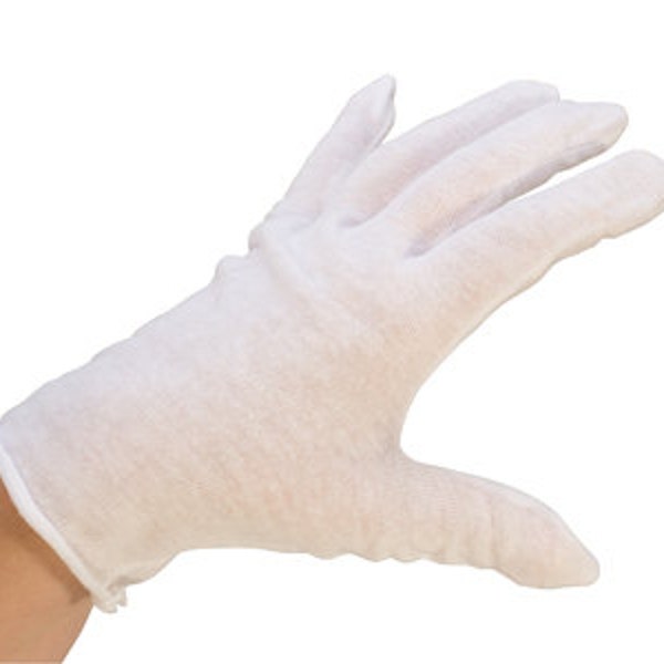 Lightweight Cotton Gloves, Men's Large, 12 pack | GLV-190.20