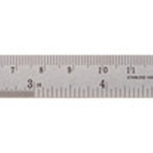 6 Steel Ruler with Conversion Table — BoxoUSA