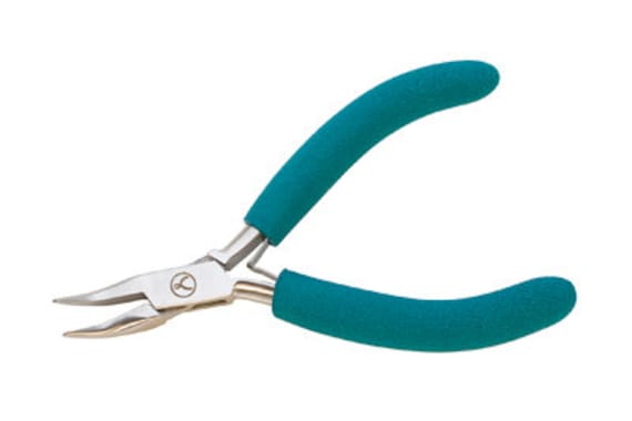EURO TOOL's Baby Wubbers Bent Nose Plier PLR-1139