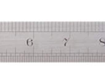 Steel Ruler, 12 Inches | GAU-189.10