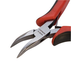 Euronomic 2K Pliers Bent Nose 4-3/4 Inches PLR-380.50 