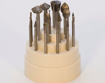 Juego de fresas de cera, 24 piezas / BUR-905.24