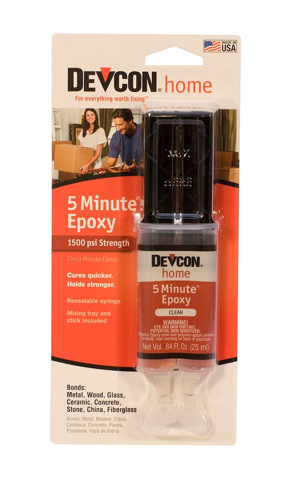 Colle Epoxy 5 minutes seringue 25 ml - Qualité professionnelle