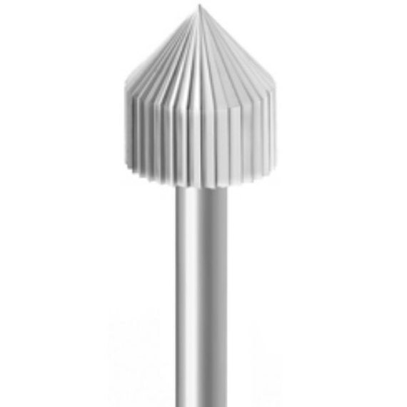 6 Pieces 2.10 Millimeters BUR-562.10 Deluxe Cup Burs 6 Pieces 2.10 Millimeters BUR-562.10 Deluxe Cup Burs
