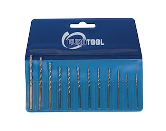 Diamond Coated Twist Drill Bits, Set of 12 | DIB-227.00